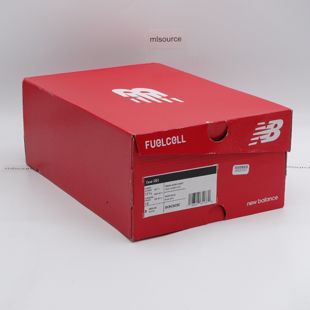 NEW Men's New Balance Coco CG1 FuelCell Hard Court Tennis Shoes UCHCOCOC - Picture 10 of 10